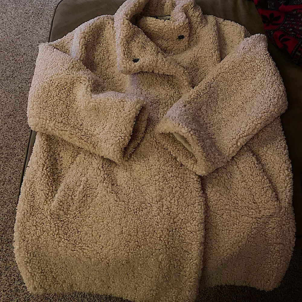Banana Republic, oversized, Sherpa jacket, size Large